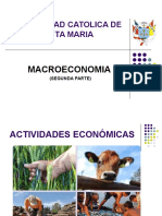 Macroeconomía y actividades económicas