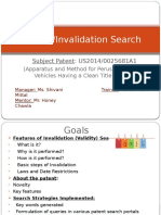 Validity/Invalidation Search: Subject Patent: US2014/0025681A1