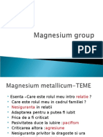 magnezium grup lucrare
