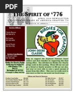 Vietnam Veterans of America Chapter 776, May 2010 Newsletter