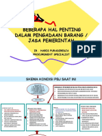 Beberapa Hal Penting Dalam Pbj Pemerintah