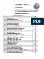 Lista Operatiuni Service Sediu PDF