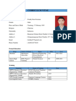 CV For Schlumberger - Freddy