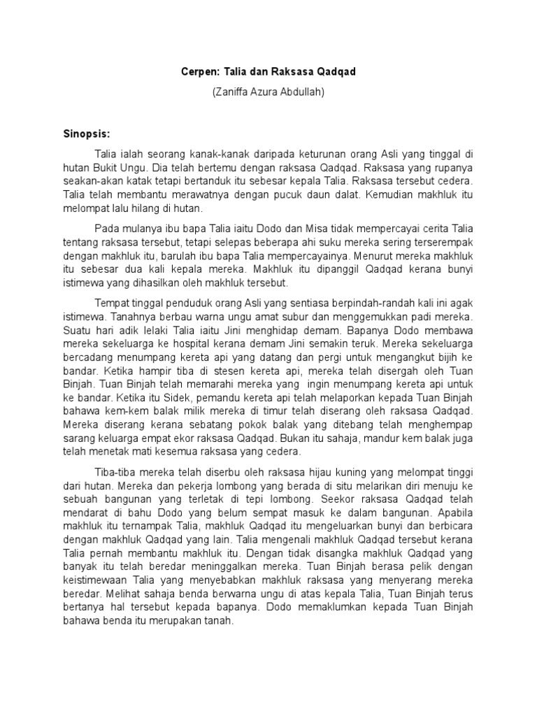 Cerpen Pdf