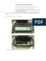 Cara Membongkar Casing Printer ESON L110