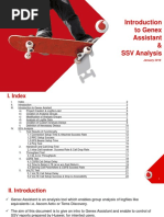 Genex Assistant SSV Analysis