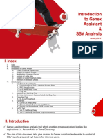 Genex Assistant SSV Analysis