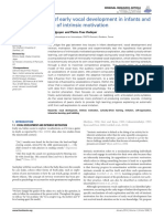 (2014) Moulin-Frier Et Al. - Self-Organization of Early Vocal Development in Infants and Machines