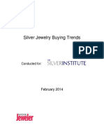 Silver Jewelry Buying Trends February 2014
