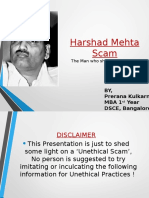 On Harshad Mehta Case