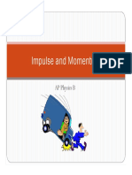 AP Physics B - Impulse and Momentum PDF