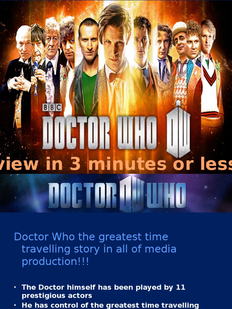Doctor Who: The Ultimate Time Lord Guide | PDF
