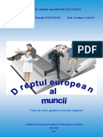 Note de Curs Dreptul European Al Muncii INPPA 2014