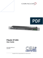 Ceragon FibeAir IP-20G User Guide 8.0 Rev A