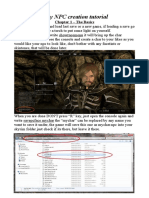 NPC Creation Tutorial PDF