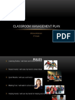 classroom management a anderson