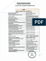 Reformulacion Calendario Academico 2016 A R