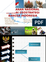 Ketahanan Nasional Sebagai Geostrategi Bangsa ITugandonesia