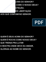 Quem é Deus Acima Do Senhor