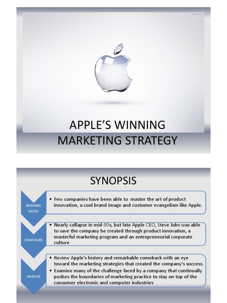 Apple’s Marketing Success Strategies | PDF | Apple Inc. | I Pod