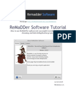 ReMaDDer Software Tutorial (v2.0) - Fuzzy Match Record Linkage and Data Deduplication