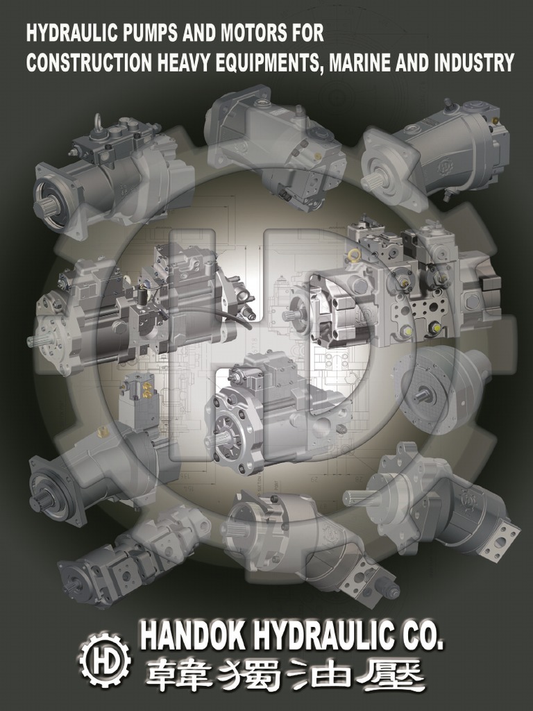 2009 Handok Hydraulic Catalog PDF PDF Turbomachinery Pump