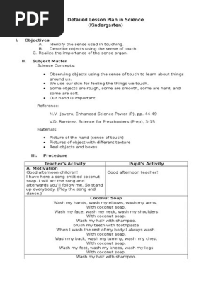 Detailed Lesson Plan in Science