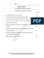 11 Chemistry Structure of Atom Test 05 PDF