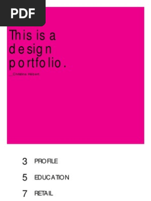 Design Portfolio