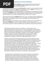Trabajo de Psicofarmacos