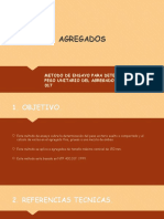 Agregados Peso Unitario