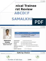 Abhishek Shukla First Review