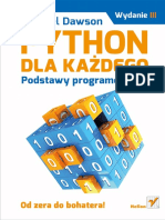 Dawson M. - Python Dla Każdego. Podstawy Programowania. Wydanie III