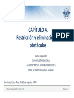 Resticcion y eliminacion de obstaculos