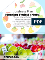 Bussiness Plan Morning Fruits