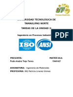 Normas en El Diseño de Producto y Procesos Industriales