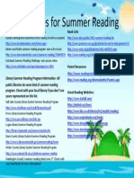 Resources For Summer Reading