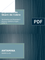 Depósitos de Skarn de Cobre