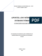 Cursos de Formação para Instrutores (Bolsistas e Voluntários) Sobre Capacitação Dos Gerentes para Atuação Nas Áreas Do Programa - Apostila Do Módulo Introdutório