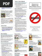 Bullying Resources Brochure