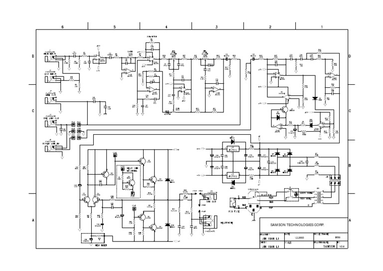 Hartke B150 Practice Amp Schematic PDF