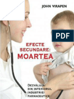 Efecte Secundare - Moartea. Dezvaluiri Din Interiorul Industriei Farmaceutice