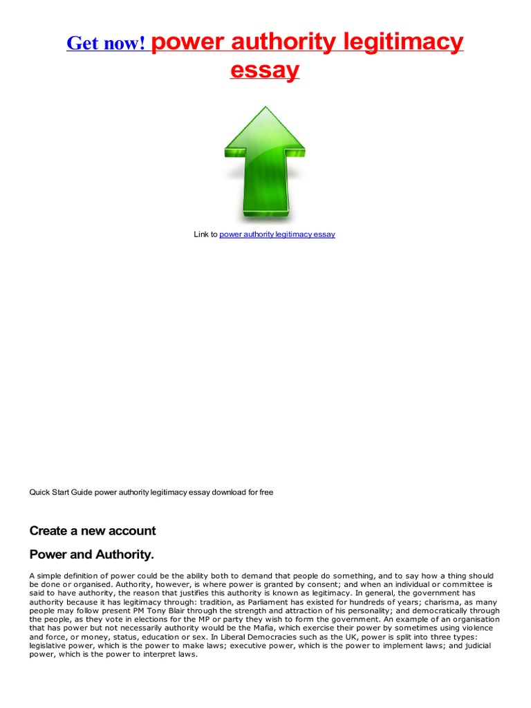 short essay on power supply