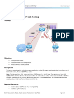 CCNPv7 ROUTE Lab2-2 EIGRP-Stub-Routing Student