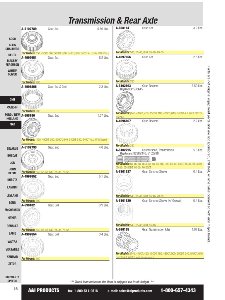 tractor Transmission