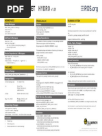 ROS Cheat Sheet Hydro