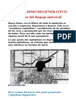 Capitalismo Degenerativo