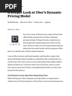 A Deeper Look at Uber’s Dynamic Pricing Model — Abovethecrowd