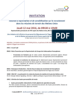 ATTN INVITATION Seminaire Recrutement 12 MAI 2016