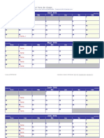 Calendario de Clases